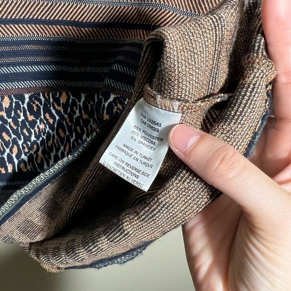 Isle by Melis Kozan Mixed Pattern Shift Dress - Picture 4 of 6